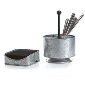 Napa Iron Cutlery Caddy