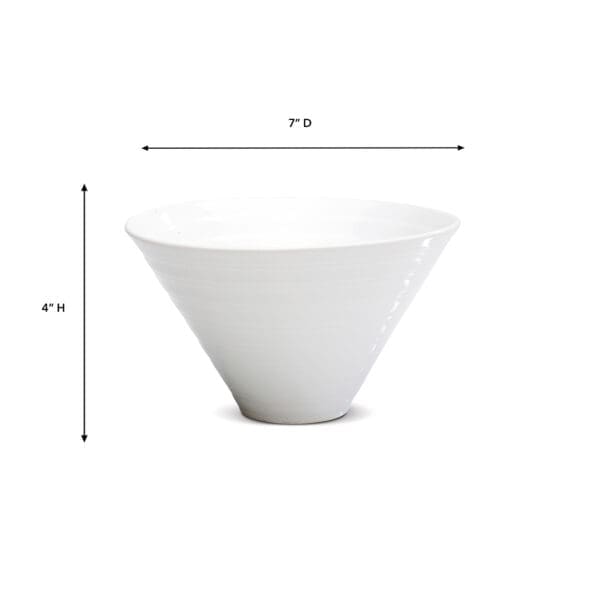 Cone Porcelain Medium Serving Bowl - Image 2