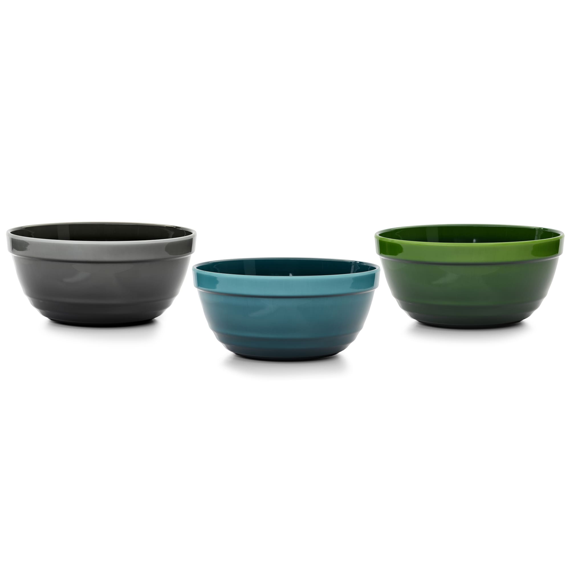 Contessa Large Grey Melamine Serving Bowl - Image 3