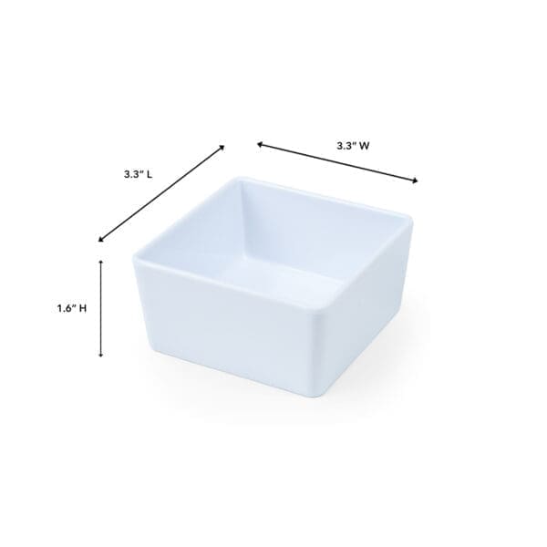 Crista Snack Square Melamine Insert - Image 2
