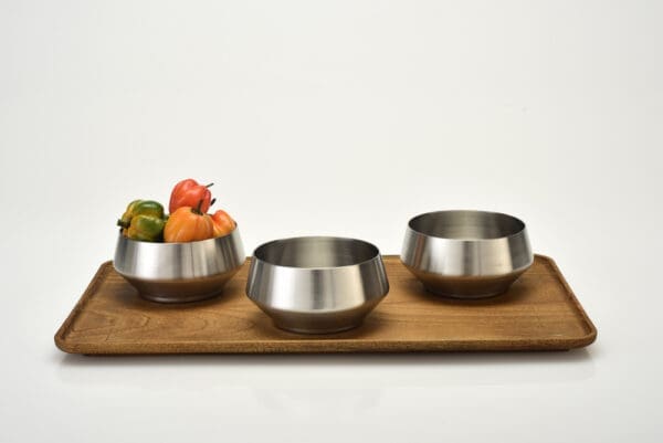 Riga Stainless Steel Snack Bowl Medium - Image 3