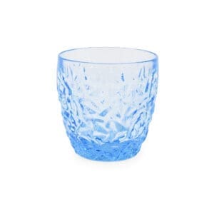 Fantasia Blue Polycarbonate 11oz Rocks Glass