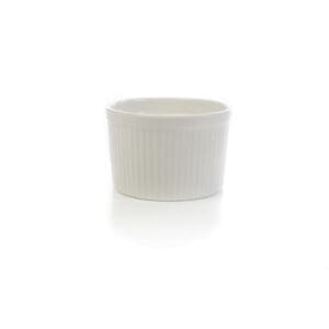 Fluted Tall Porcelain 10oz Ramekin