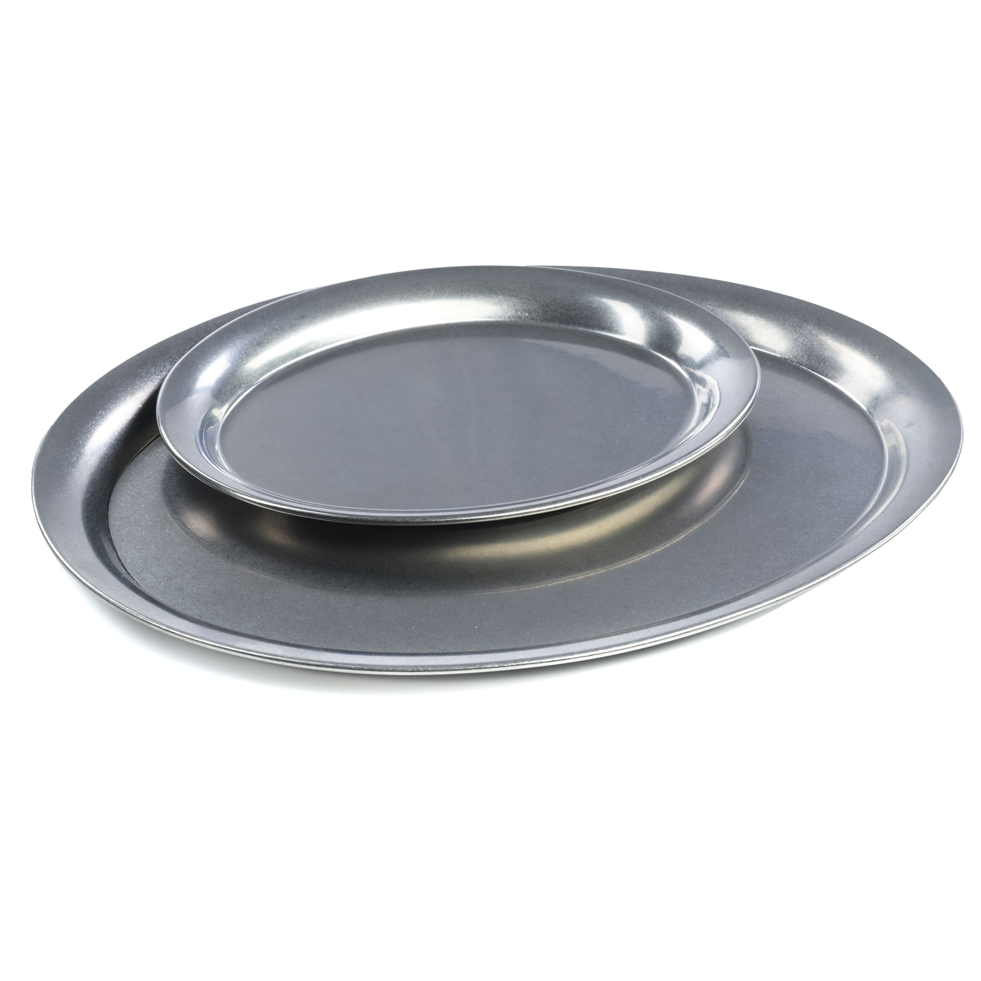 Garda Large Stainless Steel Snack Plate - Image 4