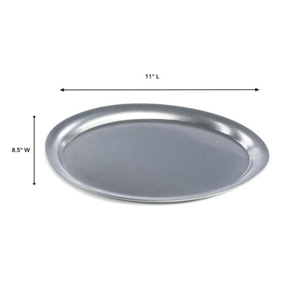 Garda Large Stainless Steel Snack Plate - Image 2
