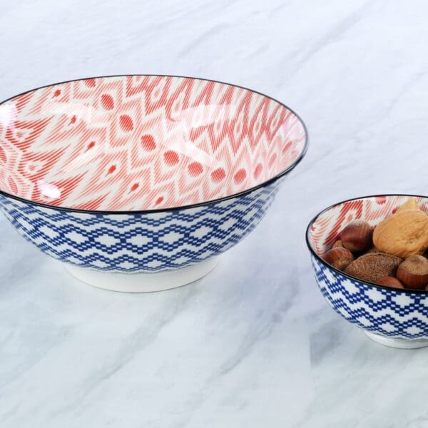 Tahoe Small Ceramic Bowls, Set of 4 - Image 2