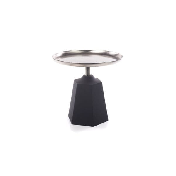 Knox Footed Riser Large Silver