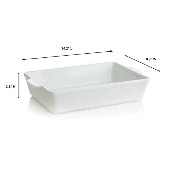 Marco Porcelain Banquet Baking Dish - Image 2