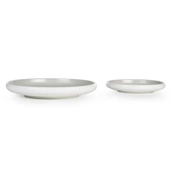 Mondra Large Grey Melamine Plate - Image 2