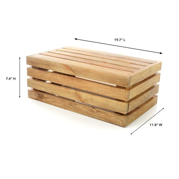 Napa Wood Crate Large - Image 2