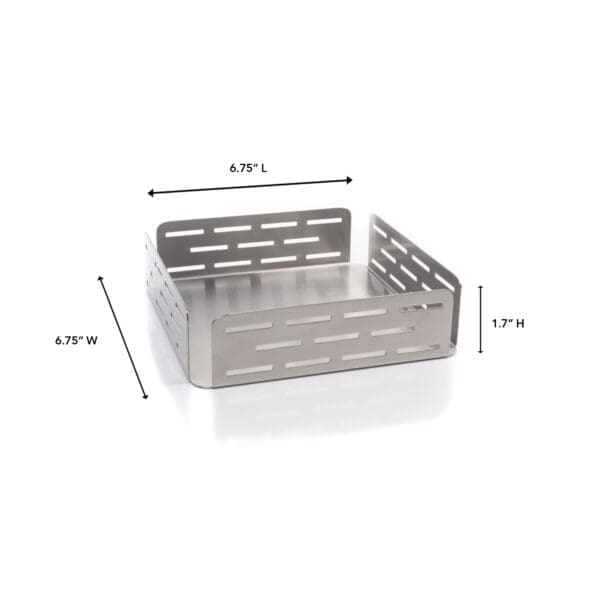 Oslo Contemporary Stainless Steel Napkin Holder - Image 2