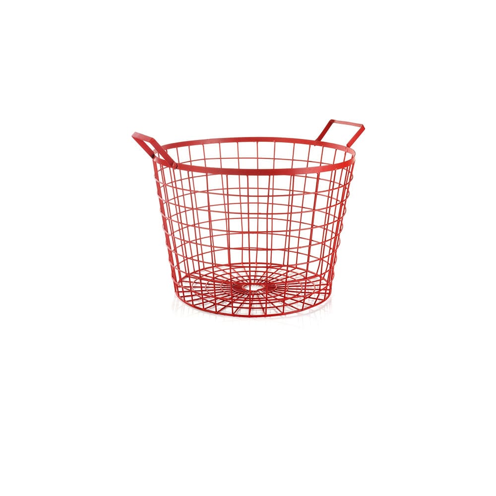 Calistoga Round Metal Basket