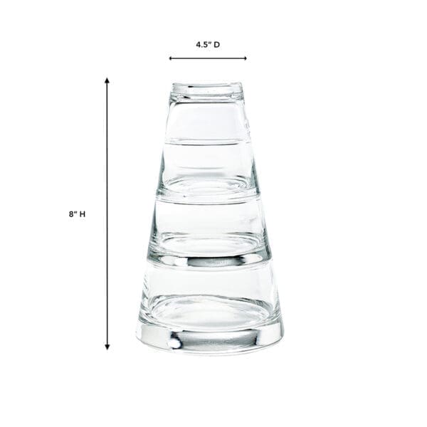 Pyramo Stackable Glass Snack Set - Image 2