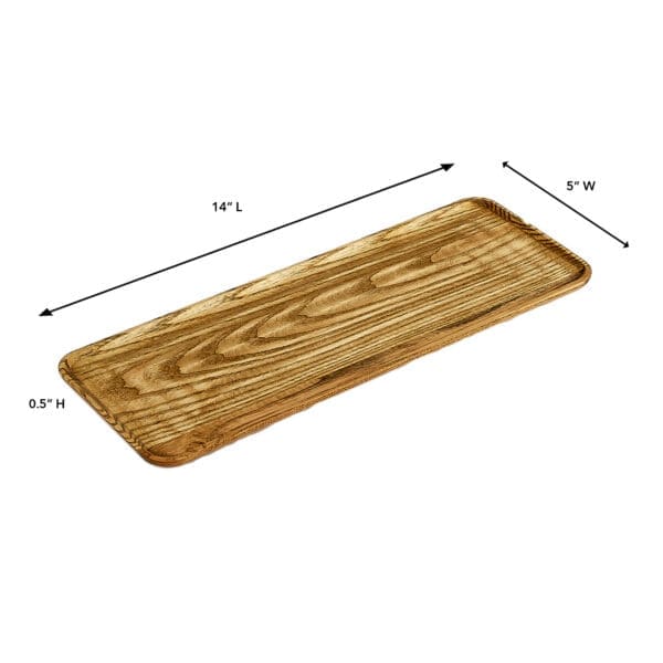 Redwood Medium Wood Tray - Image 2