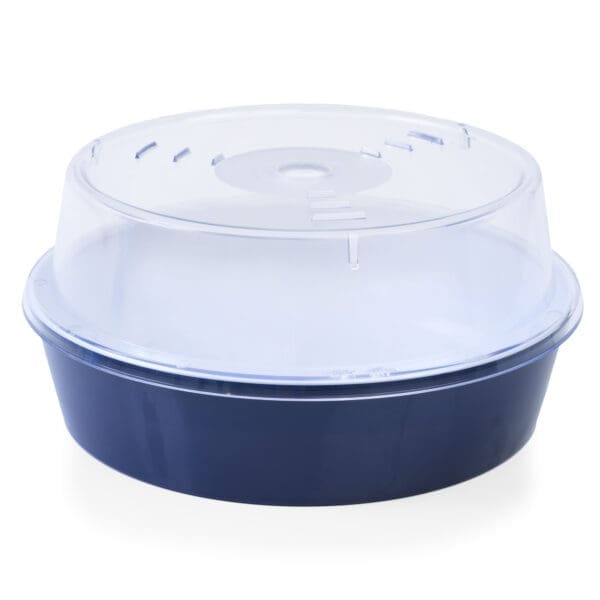 Rimini Large Dark Blue Melamine Serving Bowl - Image 4