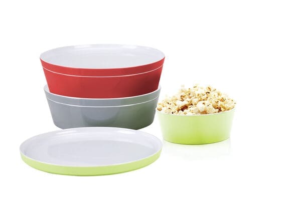 Rimini Large Lime Melamine Serving Bowl - Image 2