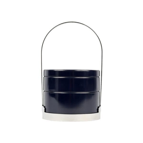Riviera Melamine Snack Set Large Navy Blue