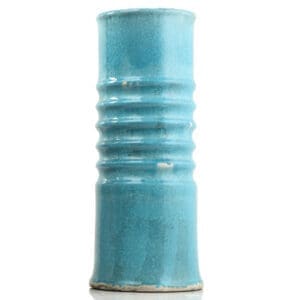 Sienna Large Aqua Ceramic Vase