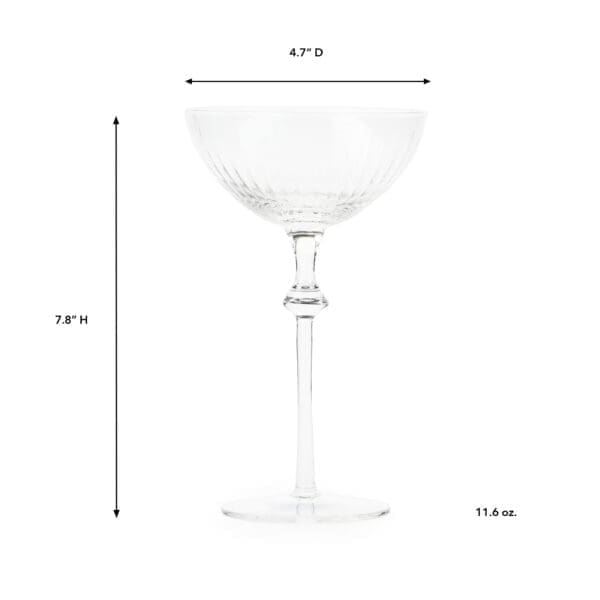 Sorrento Coupe 11.6oz Glass - Image 2