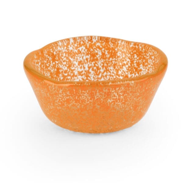 Splendido Mini 2 OZ Orange Glass  Bowl