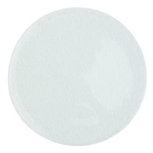 Splendido Round White Glass Platter