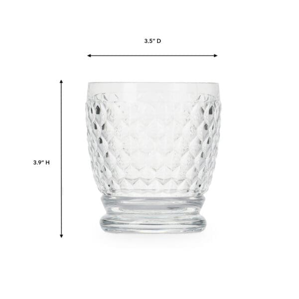 St Germain Clear Polycarbonate 11.8oz Rocks Glass - Image 2