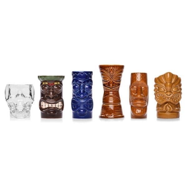 Tiki Angry 20oz Ceramic Tiki Mug Tumbler - Image 3