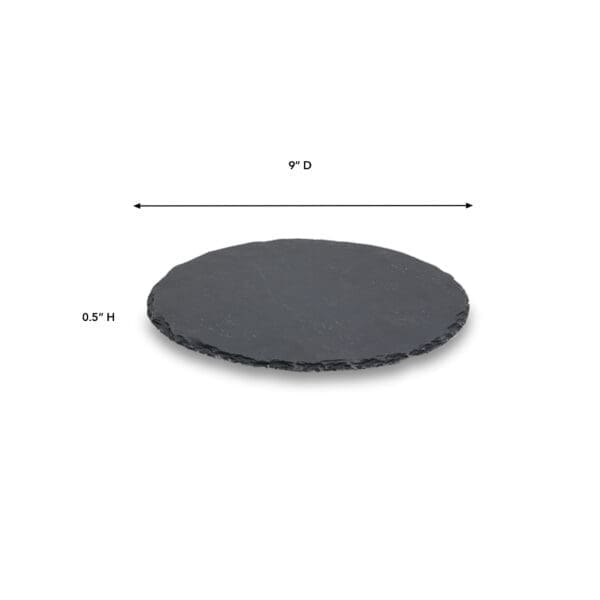Trieste Small Round Slate Cheese Tray - Image 2