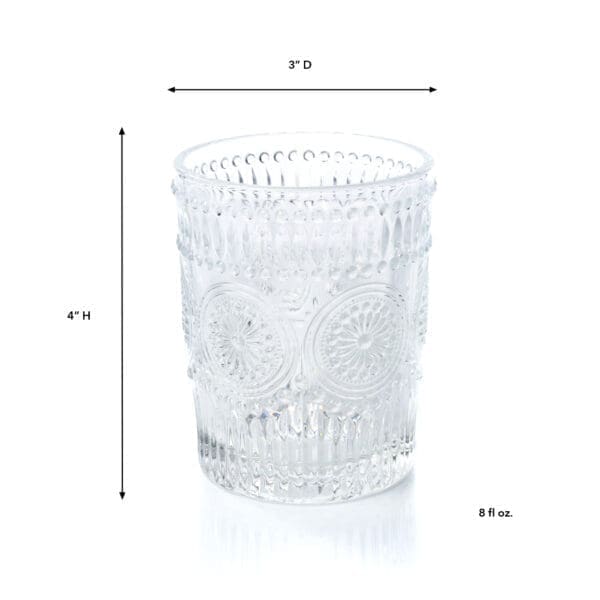 Tuscan Clear 8 oz Rocks Glass - Image 2