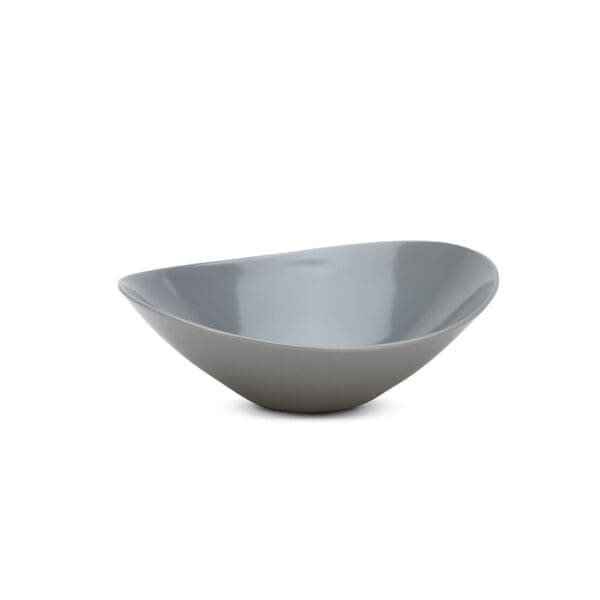 Verona Small Smoke Melamine Serving Bowl