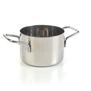 Zurich Stainless Steeel Mini Pan Snack Bowl with Handles