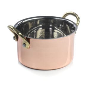 Lyon Mini Round Stainless Steel & Copper Bowl