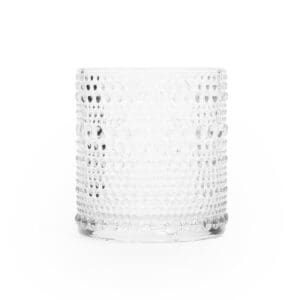 Borda Bubble Textured Glass Clear Votive