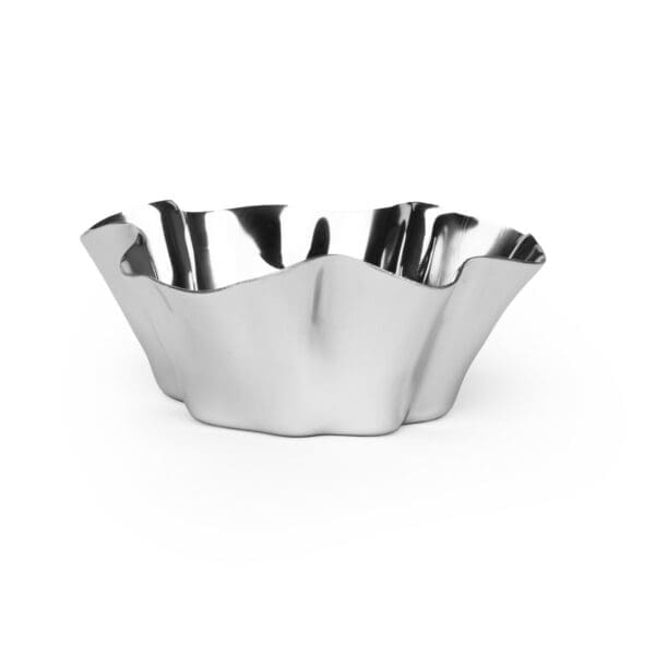 Montenegro 10 oz Stainless Steel Silver Bowl