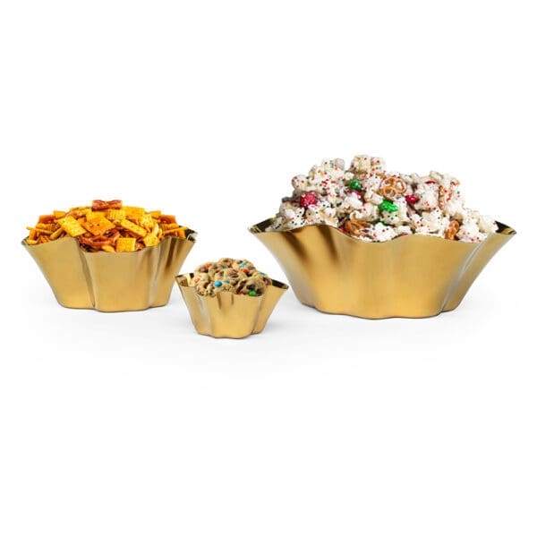 Montenegro 2 oz Stainless Steel Gold Bowl - Image 3