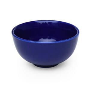 Gumdrop Porcelain 5oz Cobalt Blue Snack Bowl