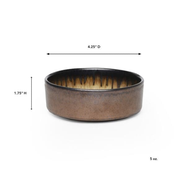 Ponza Stoneware 5oz Small Bowl - Image 3