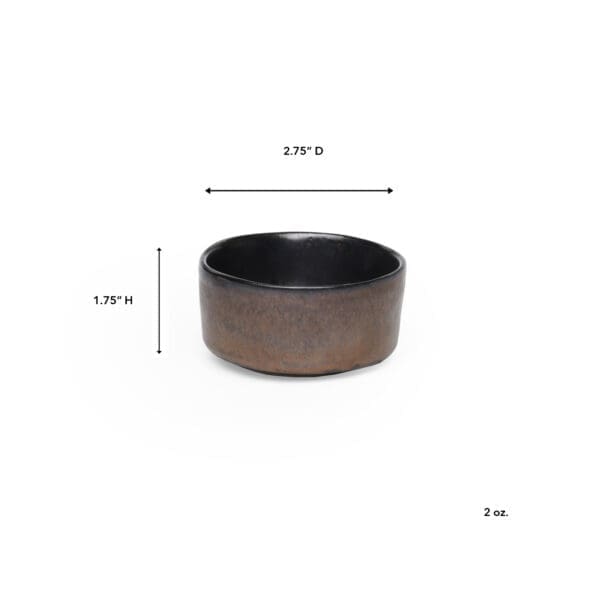 Ponza Stoneware 2oz Small Bowl - Image 2