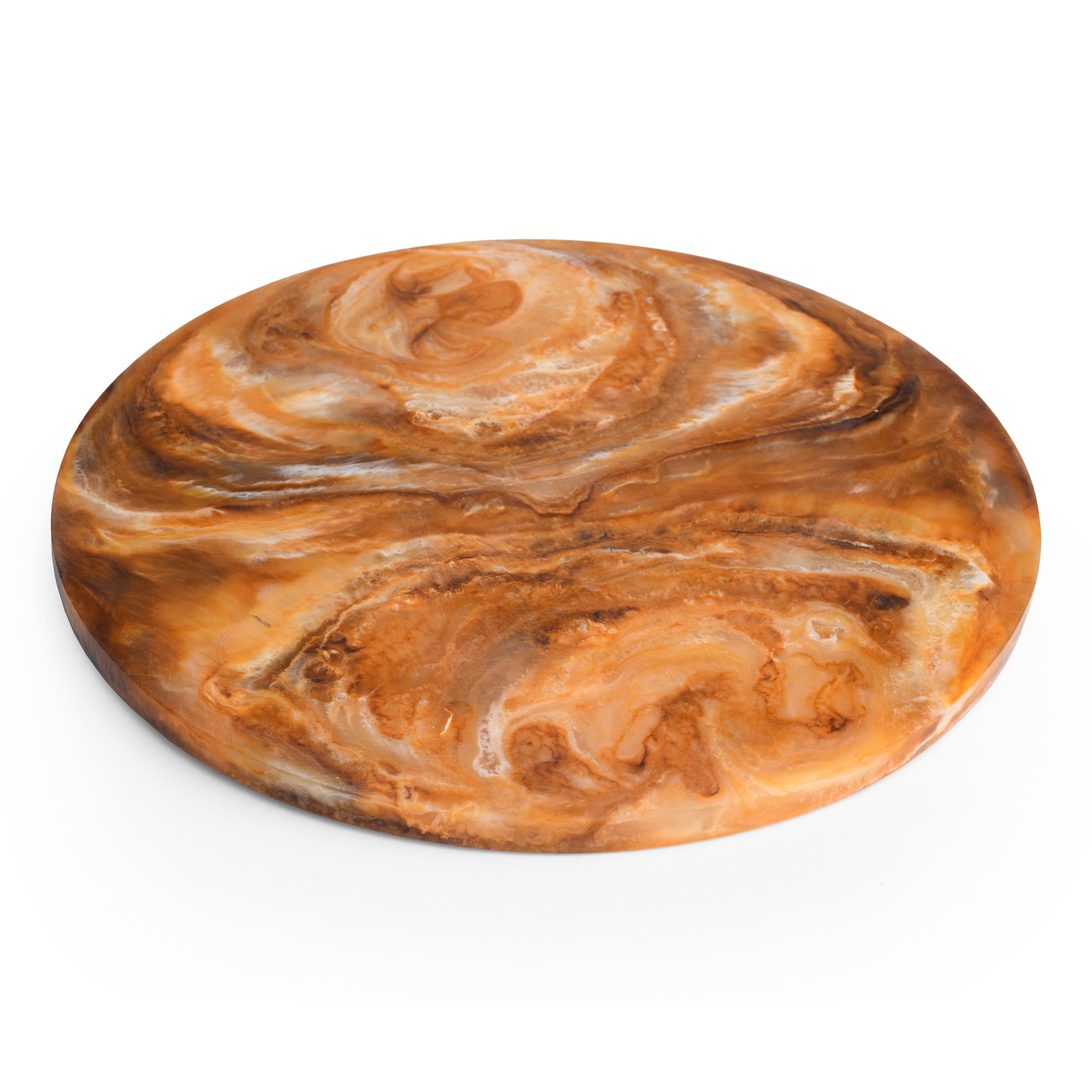 FORTUNA RESIN LARGE DEEP PLATTER TORTOISE