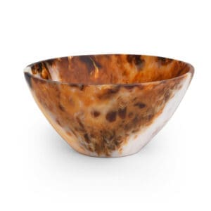 FORTUNA RESIN SNACK BOWL TORTOISE