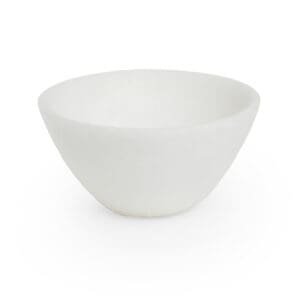 FORTUNA RESIN SNACK BOWL WHITE/WHITE