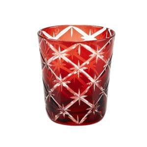 Starlight Ruby 10oz Glass Tumbler