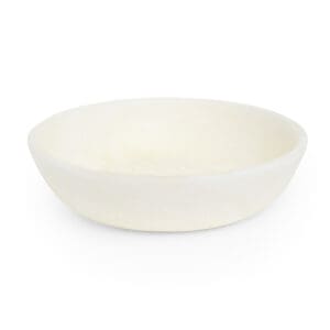 FORTUNA RESIN MEDIUM BOWL WHITE